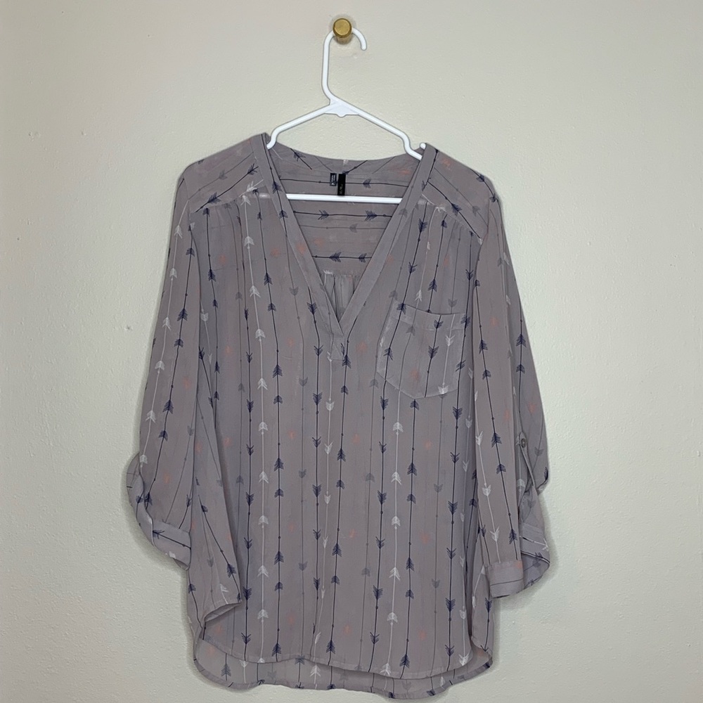Maurice’s | Arrow Print Blouse